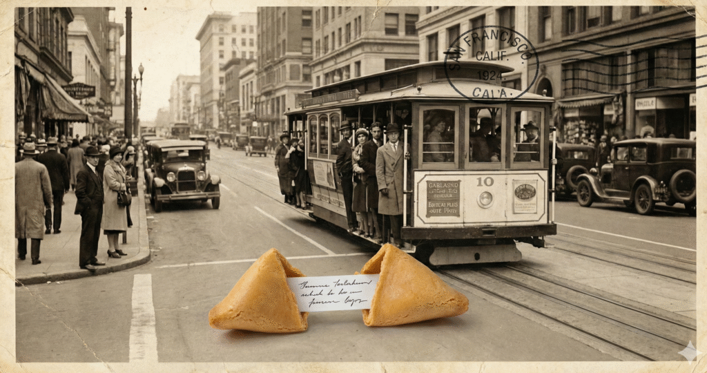 Cookie in historic San Francisco